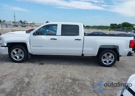 2018 Chevrolet Silverado 1500 Custom из США, поврежденный, VIN 3GCPCPEC3JG452670